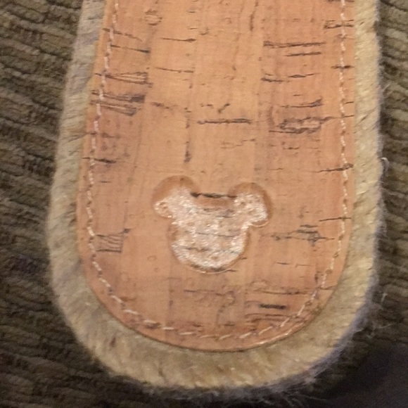 Disney Espadrilles Slide On Sandals with Bows - Picture 3 of 6